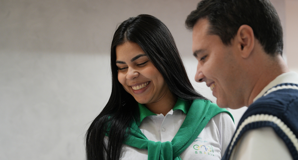 Isabela dá o seu melhor, todos os dias, no atendimento ao cliente
