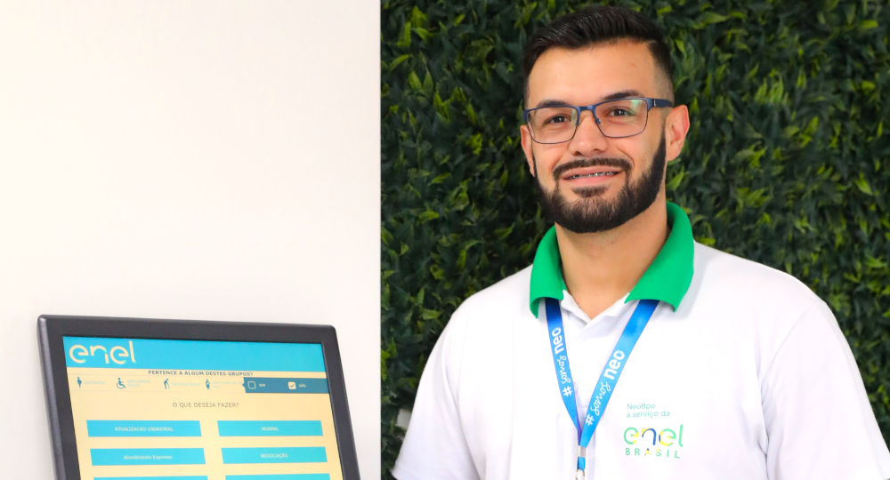 Lorran conta que o atendimento ao cliente pode ser um desafio, mas também é muito enriquecedor