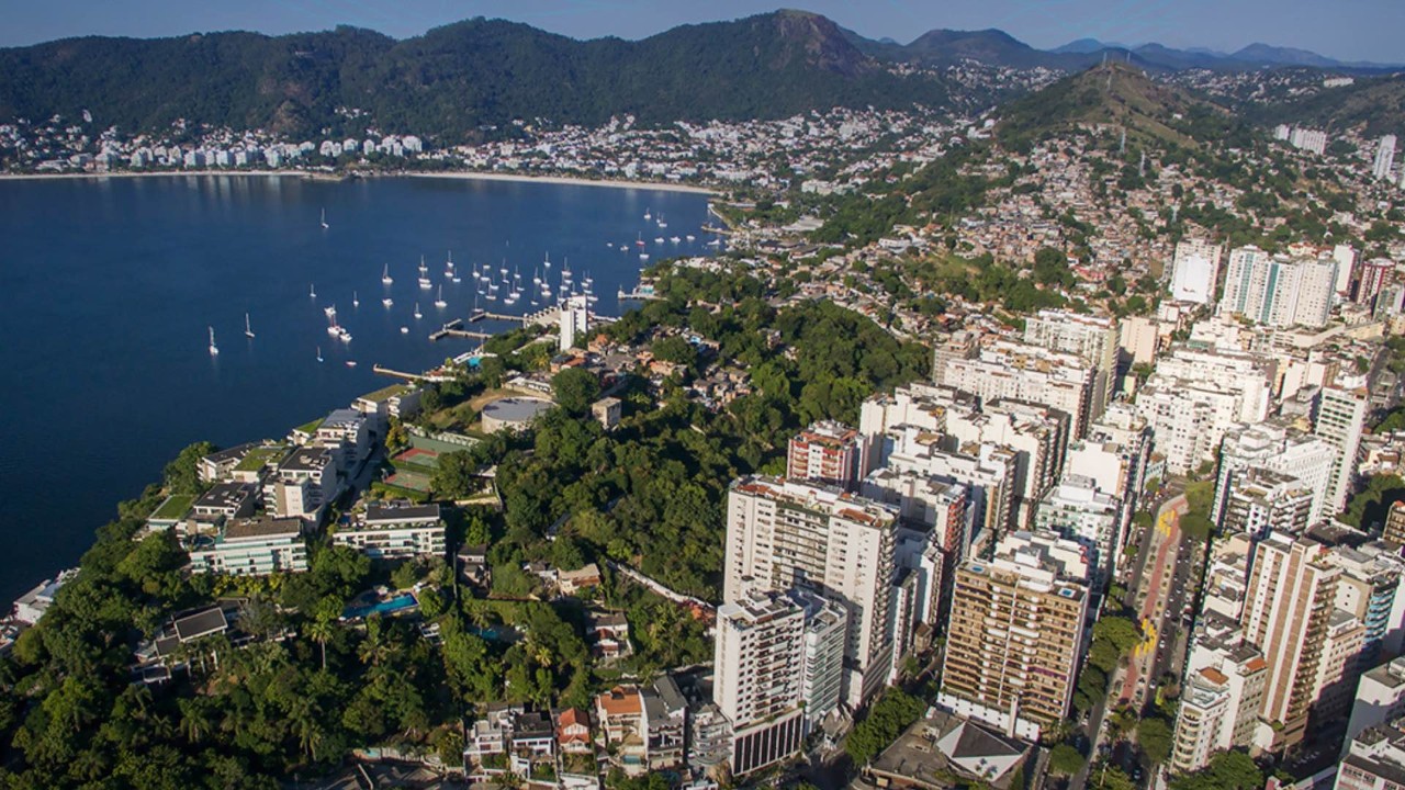 Imagem ilustrativa da matéria Anunciamos pacote de obras para o Rio de Janeiro. Ela mostra uma paisagem da cidade do Rio de Janeiro